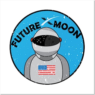 Future Moon Posters and Art